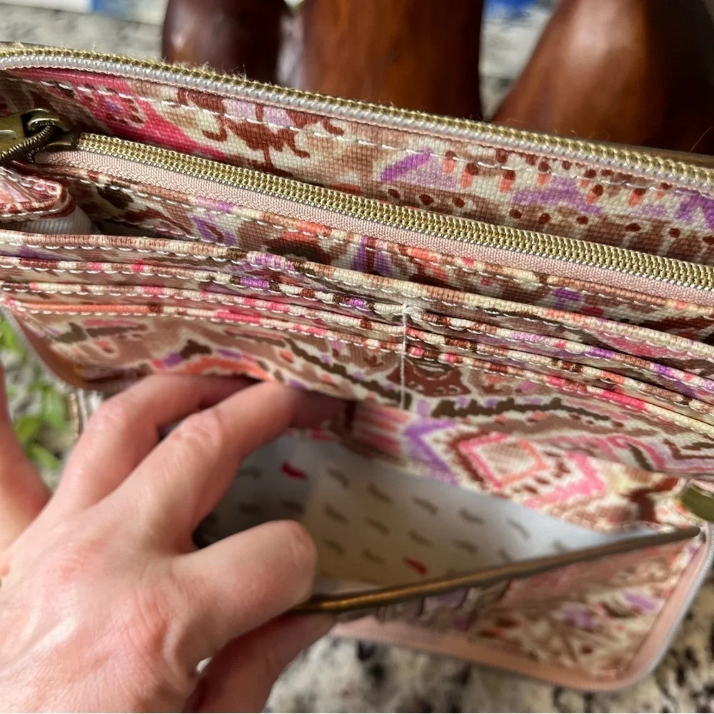 Sakroots Multicolor Patterned Wallet
